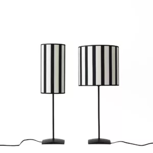 lampe pied 40 royale noir