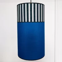 suspension lampions 2240 bleu indigo