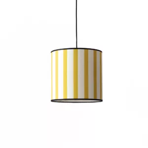 suspension royale diamètre 25Cm royale jaune safran