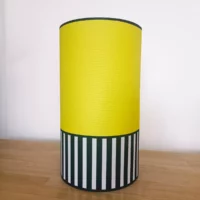 abat-jour lampions 2240 jaune citron
