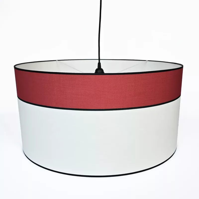 Suspension diamètre 60cm rouge vitis Helena