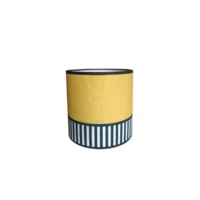abat-jour lampions diamètre 15cm hauteur 1(cm Jaune Safran