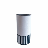 abat-jour diamètre 15cm hauteur 30cm le blanc lampions