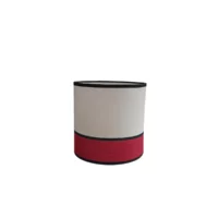 abat-jour diamètre 15cm hauteur 15cm Helena rouge vitis