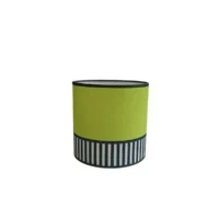 abat-jour diamètre 15cm hauteur 15cm vert citron