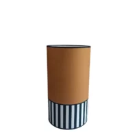 diamètre 22cm hauteur 40 beige moka