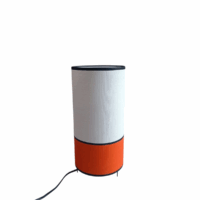 lampe trepied orange sanguine helena diamètre15cm