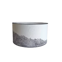 abat-jour Oumi noir diamètre 45cm hauteur 24cm