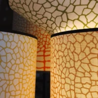 détail tissu Roma illuminé