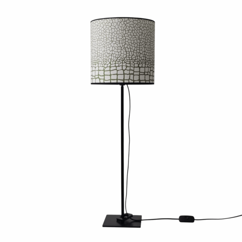 lampe Roma pied 60cm vert avocat