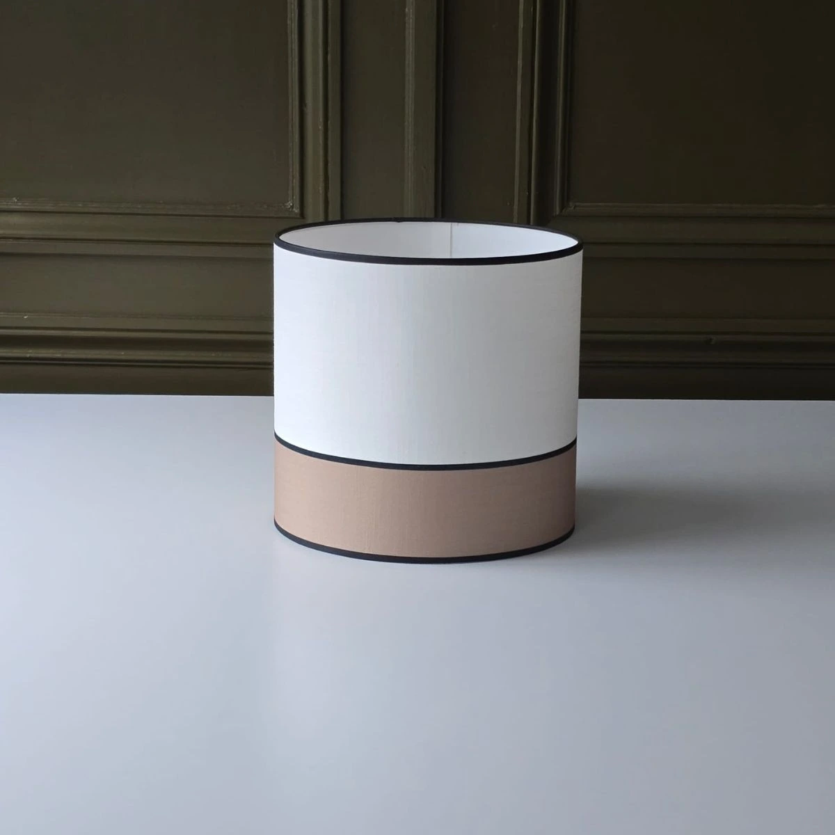 Abat-jour presque parfait Helena beige noisette