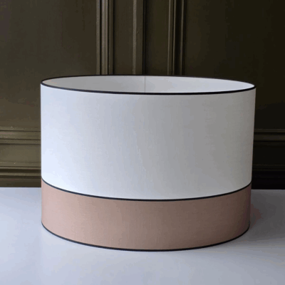 Abat-jour presque parfait Helena beige noisette
