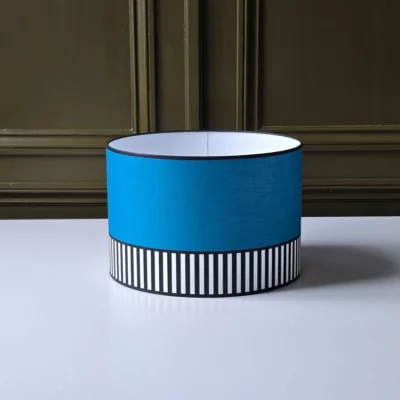 Abat-jour presque parfait Lampions Bleu Canard
