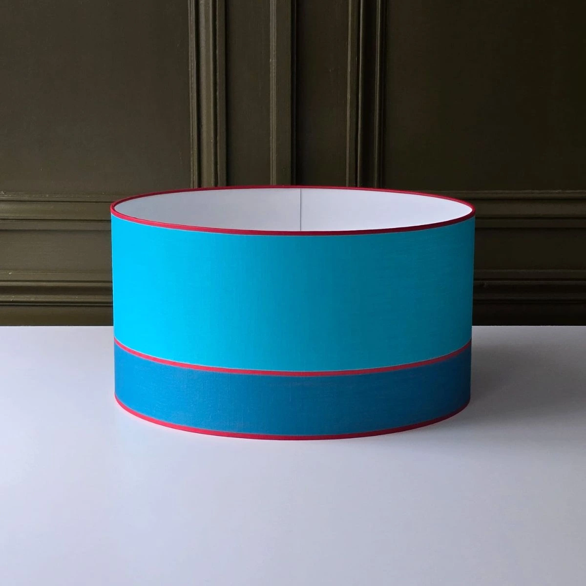 Abat-jour presque parfait Massara Bleu Turquoise Bleu Canard