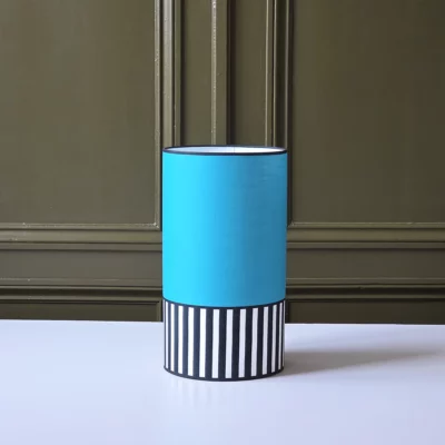 Abat-jour presque parfait Lampions Bleu Turquoise