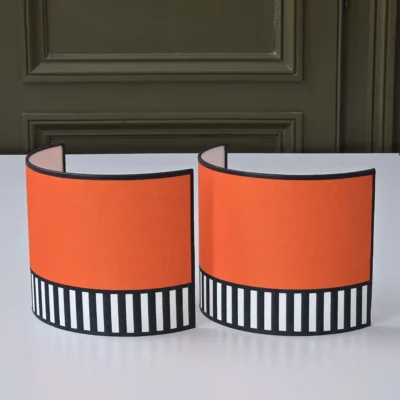 Duo appliques Lampions